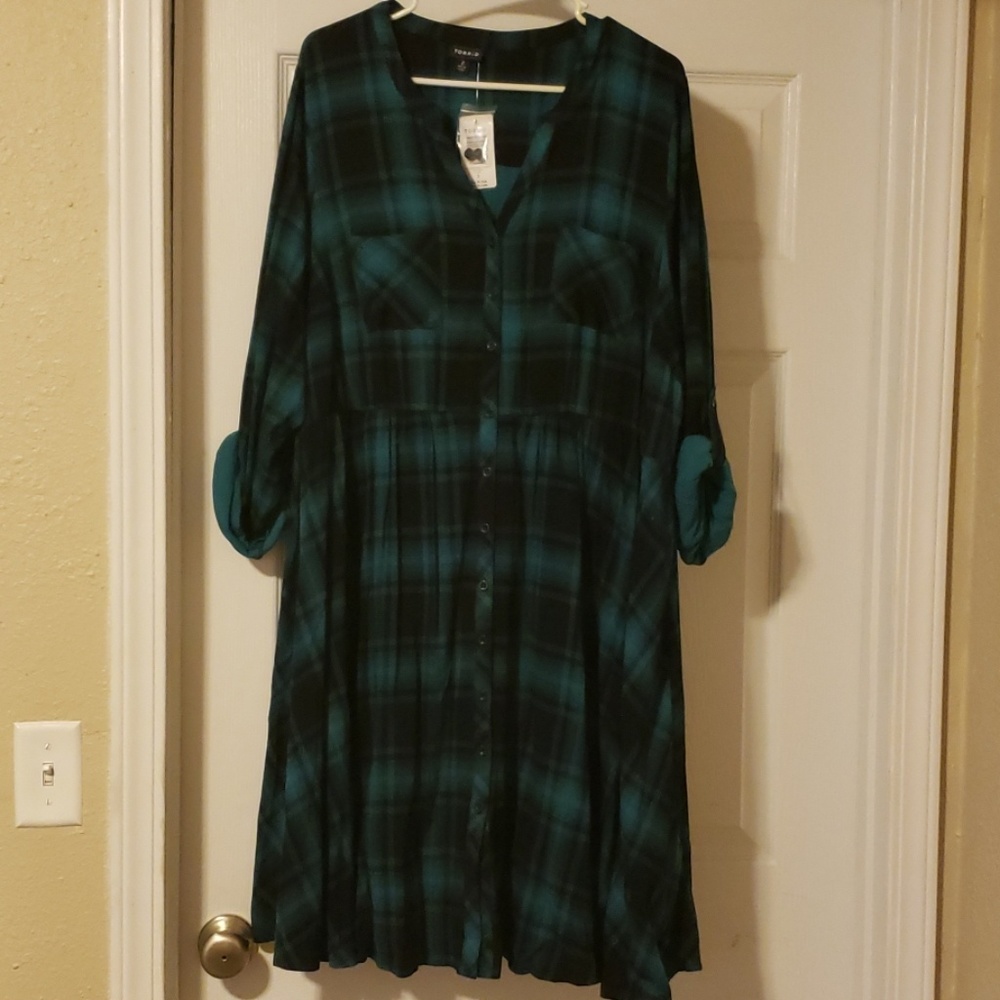 Plaid dress